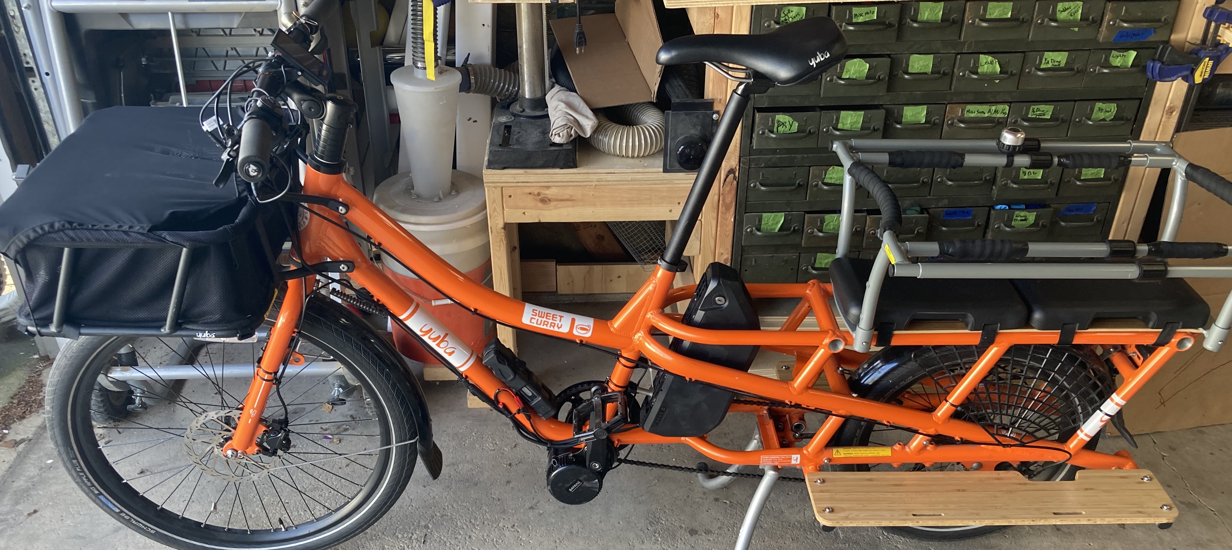 Yuba Sweet Curry with Bafang Ebike kit. Chicago Stolen Bike Registry